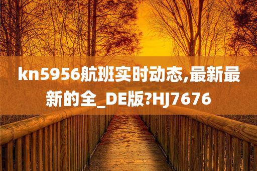 kn5956航班实时动态,最新最新的全_DE版?HJ7676