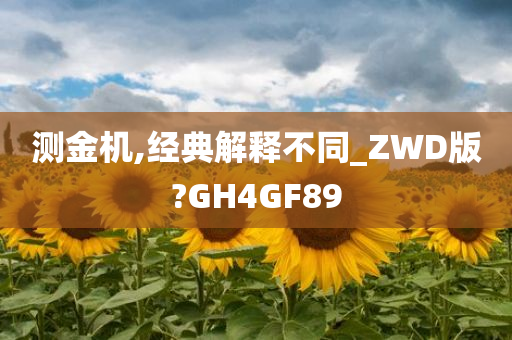 测金机,经典解释不同_ZWD版?GH4GF89