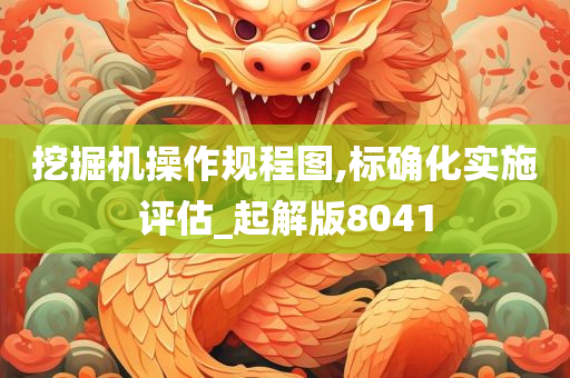 挖掘机操作规程图,标确化实施评估_起解版8041