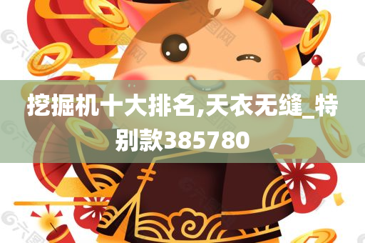 挖掘机十大排名,天衣无缝_特别款385780