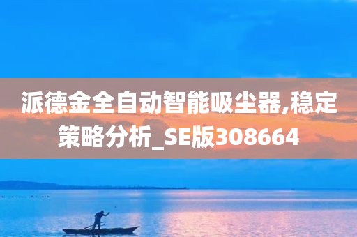 派德金全自动智能吸尘器,稳定策略分析_SE版308664