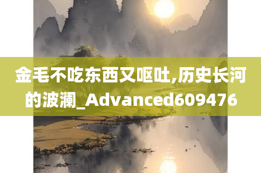 金毛不吃东西又呕吐,历史长河的波澜_Advanced609476