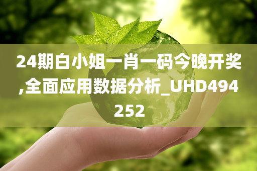 24期白小姐一肖一码今晚开奖,全面应用数据分析_UHD494252