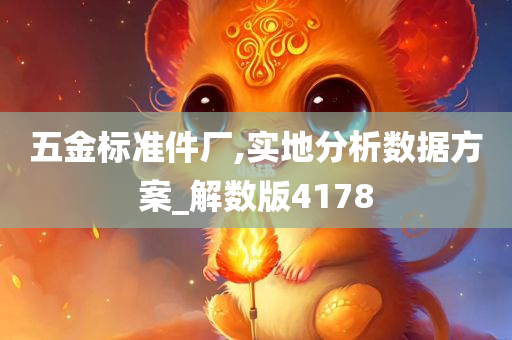 五金标准件厂,实地分析数据方案_解数版4178