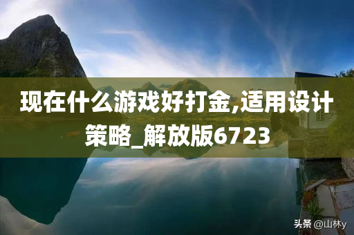 现在什么游戏好打金,适用设计策略_解放版6723