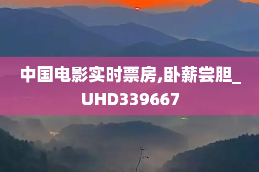 中国电影实时票房,卧薪尝胆_UHD339667