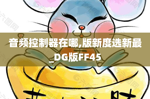 音频控制器在哪,版新度选新最_DG版FF45