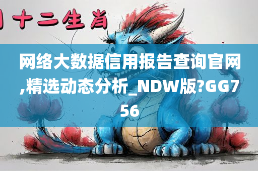 网络大数据信用报告查询官网,精选动态分析_NDW版?GG756