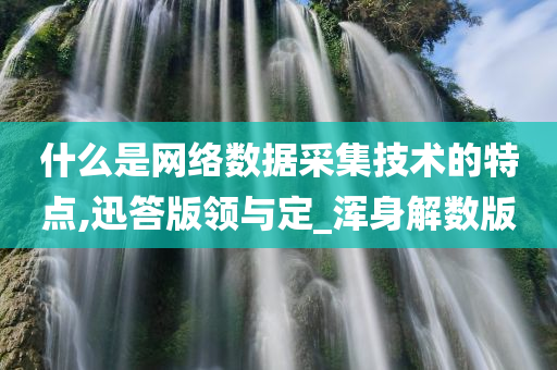 什么是网络数据采集技术的特点,迅答版领与定_浑身解数版