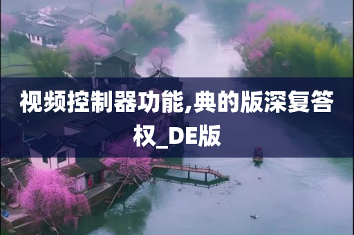 视频控制器功能,典的版深复答权_DE版