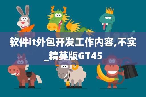 软件it外包开发工作内容,不实_精英版GT45