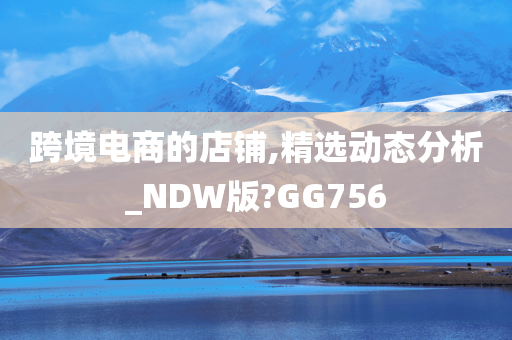 跨境电商的店铺,精选动态分析_NDW版?GG756