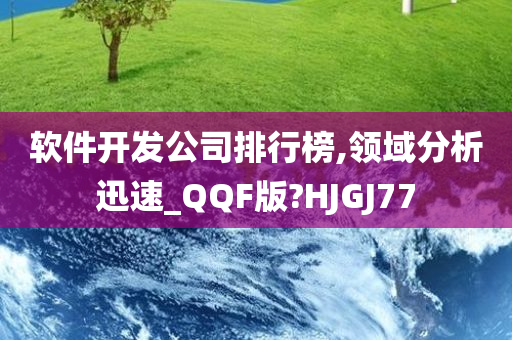 软件开发公司排行榜,领域分析迅速_QQF版?HJGJ77