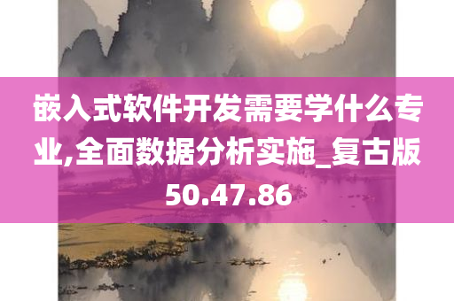 嵌入式软件开发需要学什么专业,全面数据分析实施_复古版50.47.86