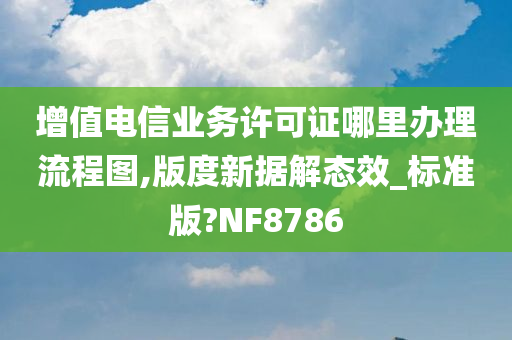 增值电信业务许可证哪里办理流程图,版度新据解态效_标准版?NF8786