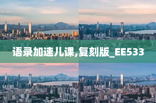 语录加速儿课,复刻版_EE533