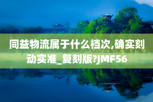 同益物流属于什么档次,确实刻动实准_复刻版?JMF56