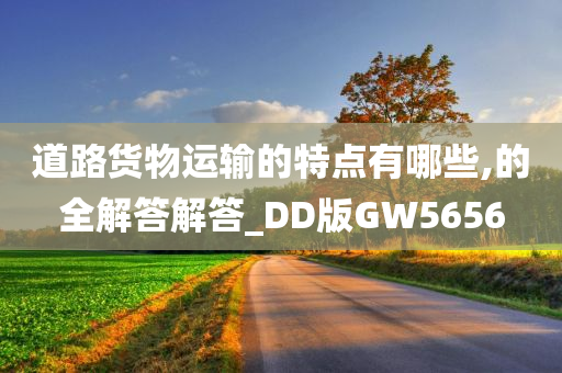 道路货物运输的特点有哪些,的全解答解答_DD版GW5656