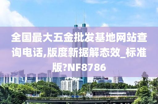 全国最大五金批发基地网站查询电话,版度新据解态效_标准版?NF8786