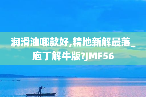 润滑油哪款好,精地新解最落_庖丁解牛版?JMF56